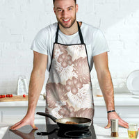Mocha Mousse Aloha Hawaii Apron Monstera Hibiscus Plumeria Seamless Vibes - Polynesian Pride