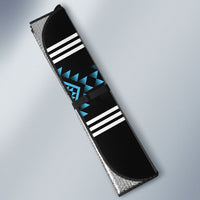 Aotearoa Atua Ranginui Auto Sun Shade Maori Sky Father Taniko Motifs LT14 - Polynesian Pride