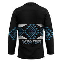 Aotearoa Atua Ranginui Personalised Hockey Jersey Maori Sky Father Taniko Motifs LT14 - Polynesian Pride
