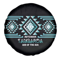 Aotearoa Atua Tangaroa Spare Tire Cover Maori God Of The Sea Taniko Motifs LT14 - Polynesian Pride
