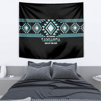 Aotearoa Atua Tangaroa Tapestry Maori God Of The Sea Taniko Motifs LT14 - Polynesian Pride
