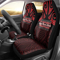 Keep Maori Wards New Zealand Car Seat Cover Stronger Together Aotearoa Taniko - Polynesian Pride