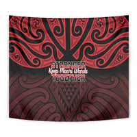 Keep Maori Wards New Zealand Tapestry Stronger Together Aotearoa Taniko - Polynesian Pride