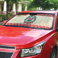 Mele Kalikimaka Hawaii Auto Sun Shade Funny Beer-Loving Santa Hawaiian Tropical LT14 - Polynesian Pride