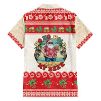 Mele Kalikimaka Hawaii Hawaiian Shirt Funny Beer-Loving Santa Hawaiian Tropical LT14 - Polynesian Pride