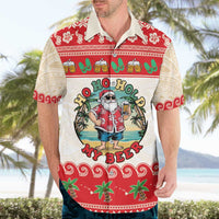 Mele Kalikimaka Hawaii Hawaiian Shirt Funny Beer-Loving Santa Hawaiian Tropical LT14 - Polynesian Pride