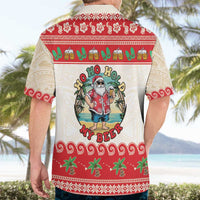 Mele Kalikimaka Hawaii Hawaiian Shirt Funny Beer-Loving Santa Hawaiian Tropical LT14 - Polynesian Pride