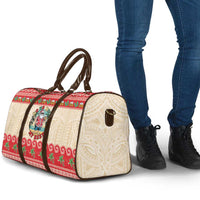 Mele Kalikimaka Hawaii Travel Bag Funny Beer-Loving Santa Hawaiian Tropical LT14 - Polynesian Pride