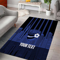 New Zealand Auckland Football Custom Area Rug Go City of Sails Est 2025