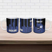 New Zealand Auckland Football Custom Ceramic Mug Go City of Sails Est 2025