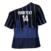 New Zealand Auckland Football Custom Cross Shoulder Shirt Go City of Sails Est 2025