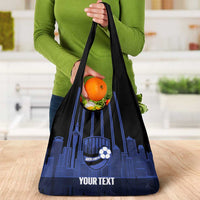 New Zealand Auckland Football Custom Grocery Bag Go City of Sails Est 2025