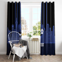 New Zealand Auckland Football Custom Window Curtain Go City of Sails Est 2025