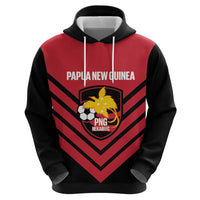 Hekari Papua New Guinea Football Custom Hoodie Go PNG Red Army