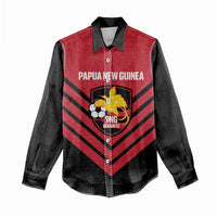 Hekari Papua New Guinea Football Custom Women Casual Shirt Go PNG Red Army