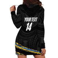 Kings Solomon Islands Football Custom Hoodie Dress Come On Solomons Polynesian Grunge Style