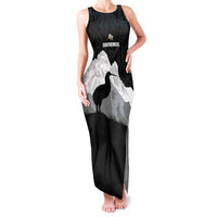 New Zealand South Island Football Custom Family Matching Tank Maxi Dress and Hawaiian Shirt Aoraki Mount Cook With Kiwi Maori Pattern