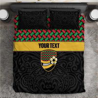Vanuatu Football Custom Bedding Set Go Chiefs Basket-weave Pattern