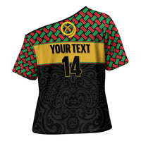 Vanuatu Football Custom Cross Shoulder Shirt Go Chiefs Basket-weave Pattern