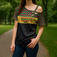 Vanuatu Football Custom Cross Shoulder Shirt Go Chiefs Basket-weave Pattern