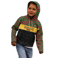 Vanuatu Football Custom Kid Hoodie Go Chiefs Basket-weave Pattern