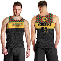 Vanuatu Football Custom Men Tank Top Go Chiefs Basket-weave Pattern
