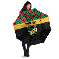 Vanuatu Football Custom Umbrella Go Chiefs Basket-weave Pattern