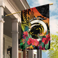 Vanuatu Boar Tusk Yumi Yumi Yumi Garden Flag Independens Dei Long God Yumi Stanap