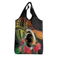 Vanuatu Boar Tusk Yumi Yumi Yumi Grocery Bag Independens Dei Long God Yumi Stanap