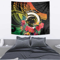 Vanuatu Boar Tusk Yumi Yumi Yumi Tapestry Independens Dei Long God Yumi Stanap