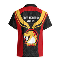 Papua New Guinea Rugby Hawaiian Shirt Port Moresby Vipers PNG Polynesian Pattern LT14 - Polynesian Pride
