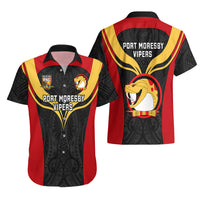 Papua New Guinea Rugby Hawaiian Shirt Port Moresby Vipers PNG Polynesian Pattern LT14 - Polynesian Pride