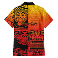 Personalised Ia Ora Na Marquesas Islands Hawaiian Shirt Mata Tiki Marquesan Tattoo LT14 - Polynesian Pride