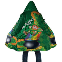 St Patrick's Day Hawaii Cloak Hauoli Maoli Funny Shaka Leprechaun LT14 Unisex Green - Polynesian Pride