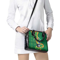 St Patrick's Day Hawaii Shoulder Handbag Hauoli Maoli Funny Shaka Leprechaun LT14 - Polynesian Pride