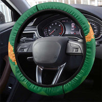St Patrick's Day Hawaii Steering Wheel Cover Hauoli Maoli Funny Shaka Leprechaun