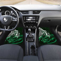 Hafa Adai Guam Discovery Day Car Mats Chamorro Latte Stone Hand Green Version