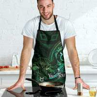 Personalised Polynesia Zodiac Taurus Apron Galaxy Polynesian Pattern Chest Tattoo Style LT14 - Polynesian Pride