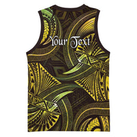 Personalised Polynesia Zodiac Gemini Basketball Jersey Galaxy Polynesian Pattern Chest Tattoo Style LT14 - Polynesian Pride
