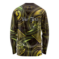 Personalised Polynesia Zodiac Gemini Long Sleeve Shirt Galaxy Polynesian Pattern Chest Tattoo Style LT14 - Polynesian Pride