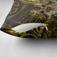 Personalised Polynesia Zodiac Gemini Pillow Cover Galaxy Polynesian Pattern Chest Tattoo Style LT14 - Polynesian Pride