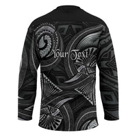 Personalised Polynesia Zodiac Cancer Hockey Jersey Galaxy Polynesian Pattern Chest Tattoo Style LT14 - Polynesian Pride
