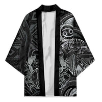 Personalised Polynesia Zodiac Cancer Kimono Galaxy Polynesian Pattern Chest Tattoo Style LT14 Unisex Black - Polynesian Pride