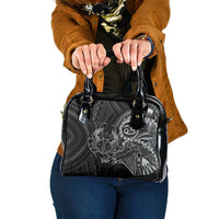 Personalised Polynesia Zodiac Cancer Shoulder Handbag Galaxy Polynesian Pattern Chest Tattoo Style