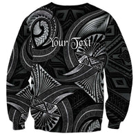 Personalised Polynesia Zodiac Cancer Sweatshirt Galaxy Polynesian Pattern Chest Tattoo Style LT14 - Polynesian Pride