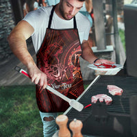 Personalised Polynesia Zodiac Scorpio Apron Galaxy Polynesian Pattern Chest Tattoo Style LT14 - Polynesian Pride