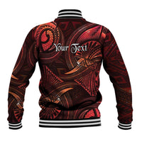 Personalised Polynesia Zodiac Scorpio Baseball Jacket Galaxy Polynesian Pattern Chest Tattoo Style LT14 - Polynesian Pride
