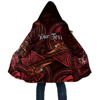 Personalised Polynesia Zodiac Scorpio Cloak Galaxy Polynesian Pattern Chest Tattoo Style LT14 Unisex Red - Polynesian Pride