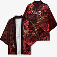 Personalised Polynesia Zodiac Scorpio Kimono Galaxy Polynesian Pattern Chest Tattoo Style LT14 - Polynesian Pride