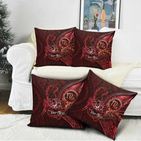 Personalised Polynesia Zodiac Scorpio Pillow Cover Galaxy Polynesian Pattern Chest Tattoo Style LT14 - Polynesian Pride